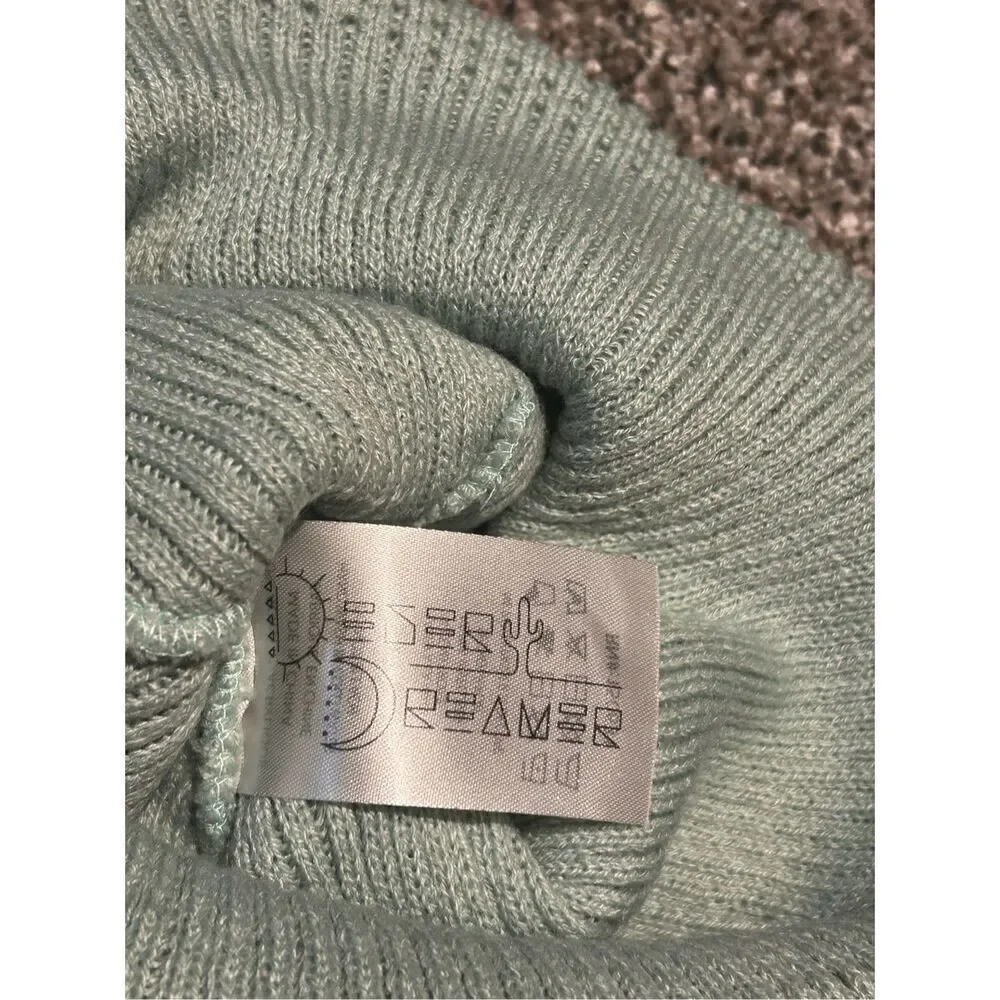 Desert Dreamer green beanie C26-30